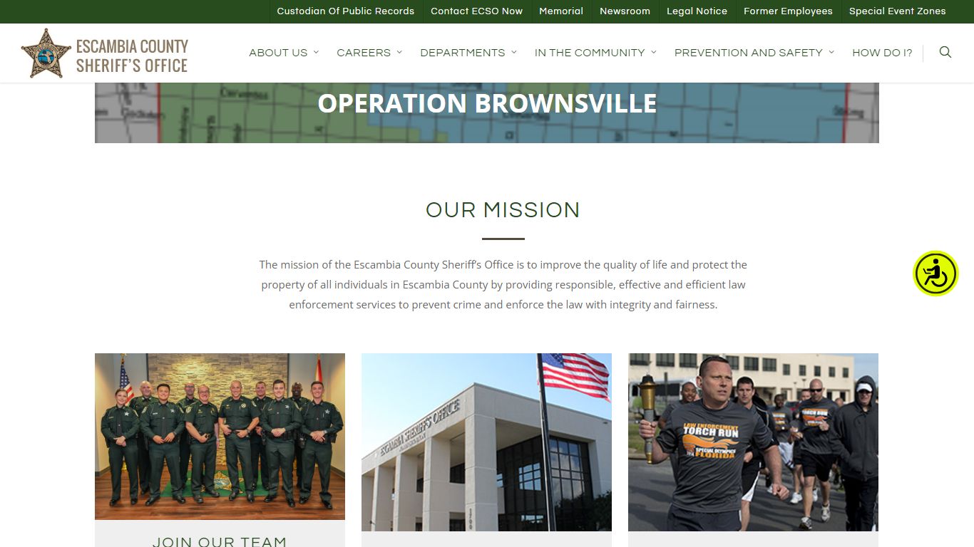 Welcome to the Escambia County Sheriff's Office!